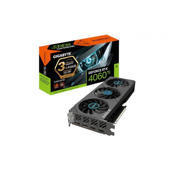 GIGABYTE 지포스 RTX 4060 Ti EAGLE OC D6 8GB 제이씨현 > 그래픽카드 